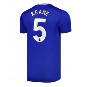 Everton Michael Keane #5 Hemmakläder 2024-25 Kortärmad